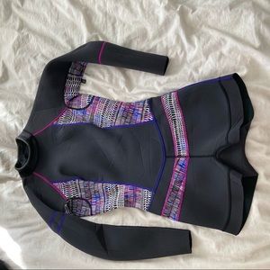 Prana wetsuit with shorts- driftwood spring suit